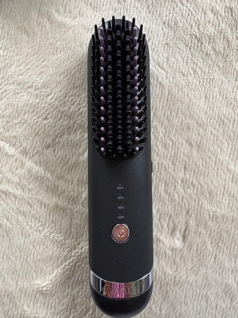 クリアージュ　ヘアアイロンブラシ　美品