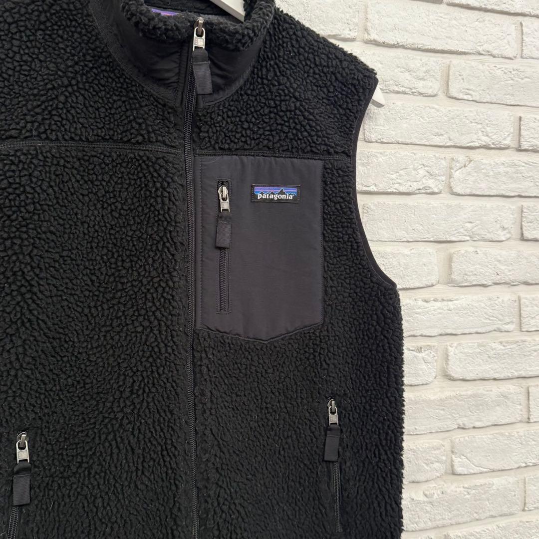 2019年！美品【パタゴニア】レトロXベスト　BOBブラック　オールブラック