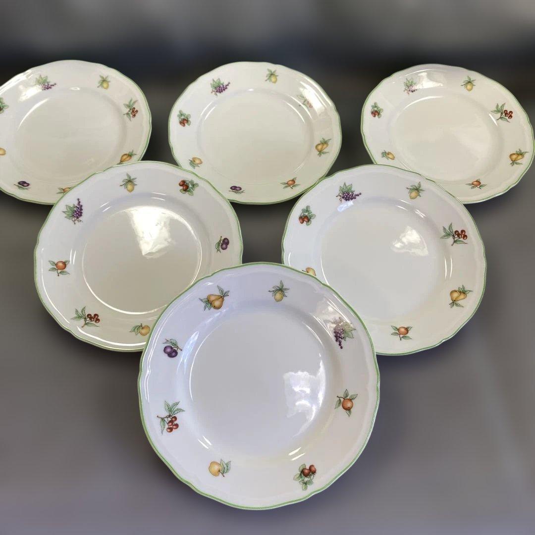 ジノリ　アンティコエデン　スープ　パン　プレート　パスタ　ケーキ　デザート　丸皿