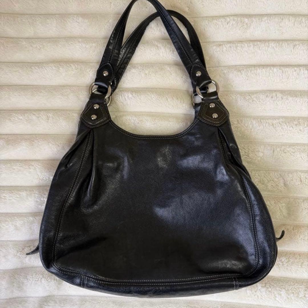 COACH Madison Maggie ブラック ショルダーバッグ