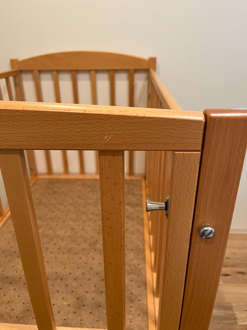 KATOJI　ツーオープン　ベビーベッド　プレミアムライン