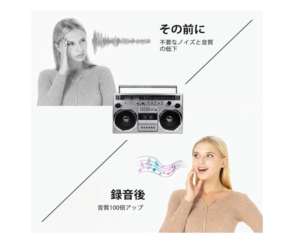 Panasonic RQ-V505 ポータブルカセットプレーヤー