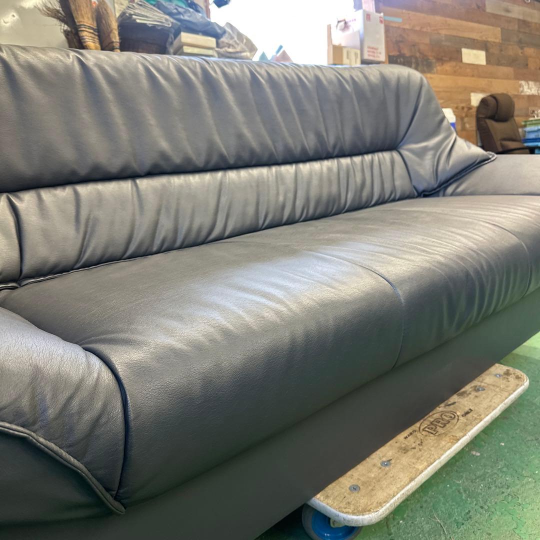 3人掛けソファー　ノーブランド　グレー