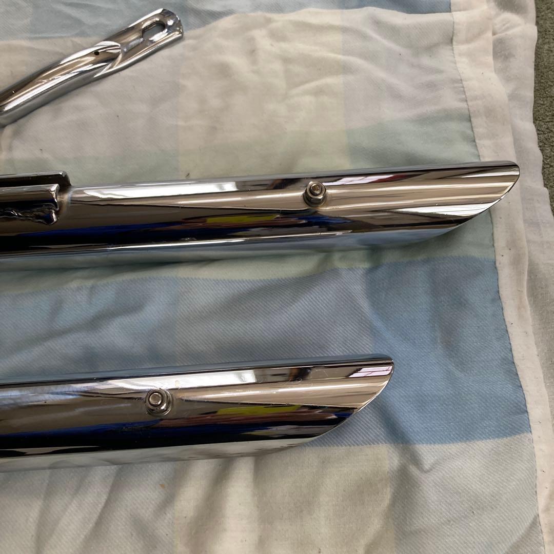 パウコ ドラッグパイプ40インチ70-84FL 4点セット ショベル ハーレー