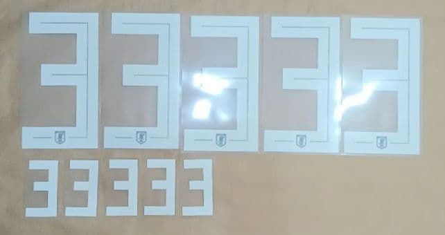 日本サッカー協会公認ナンバーキット