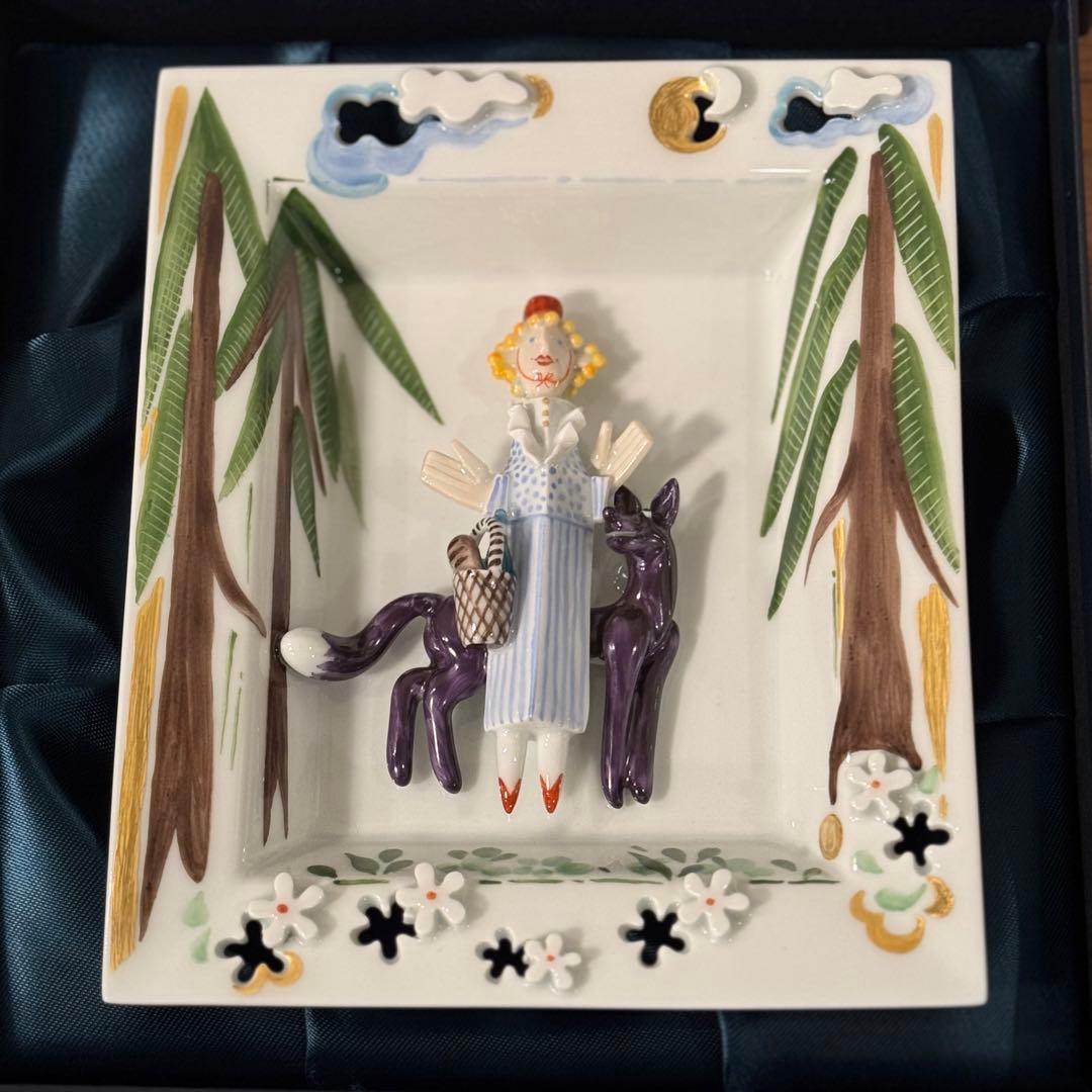 【ナーコ】Meissen メルヘンプラーク 3点