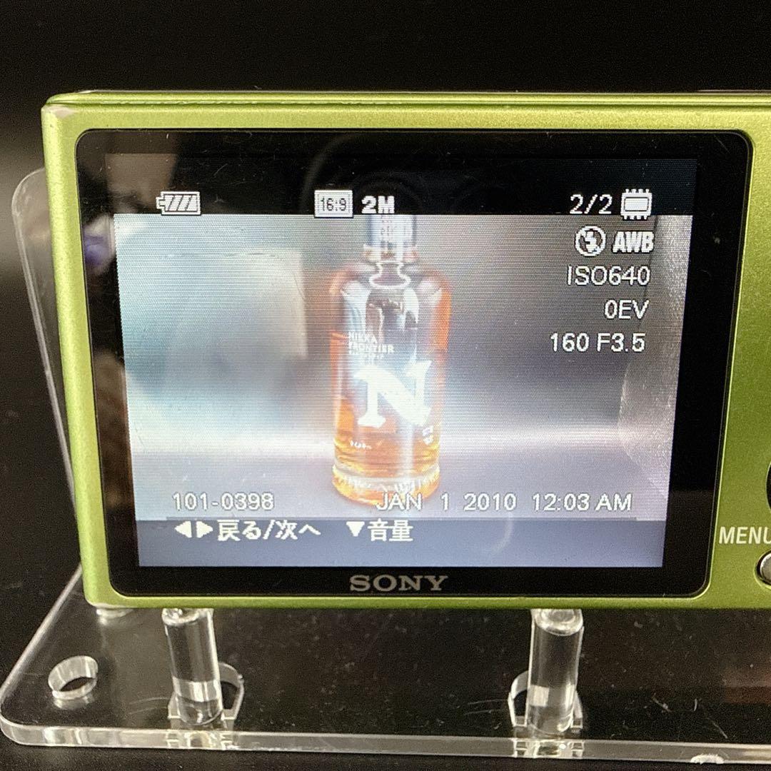 SONY Cyber-shot DSC-W320 グリーン 14.1メガピクセル