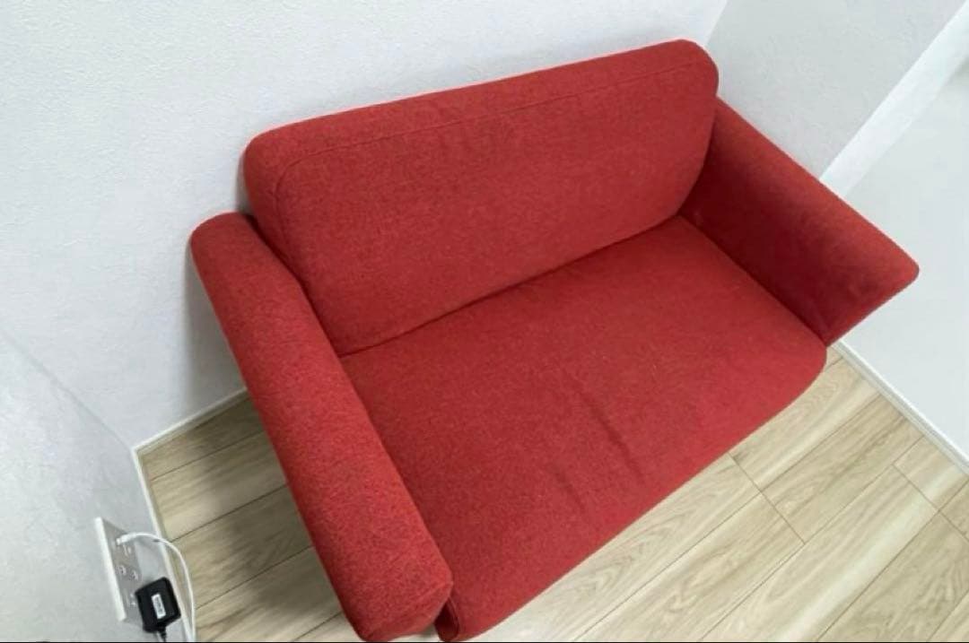 限定セール！現品限り！フランフラン　2人掛けソファ　レトロ　モダン　おしゃれ