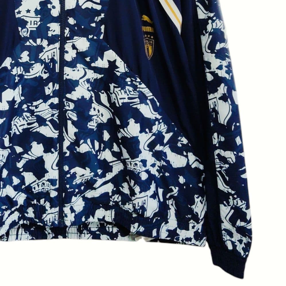新品希少品 サッカーイタリア代表ウーブントップ トレーニング ジャージジャケット