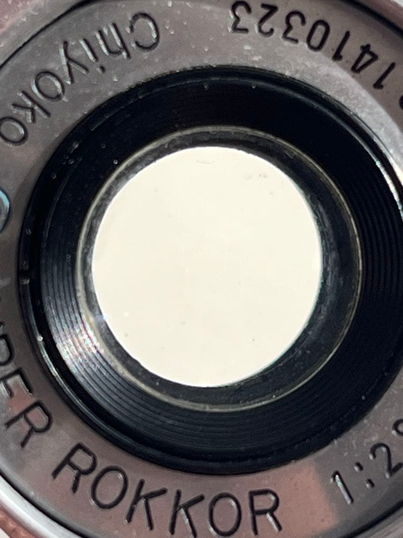 梅鉢！千代田光学 SUPER ROKKOR 45mm f2.8