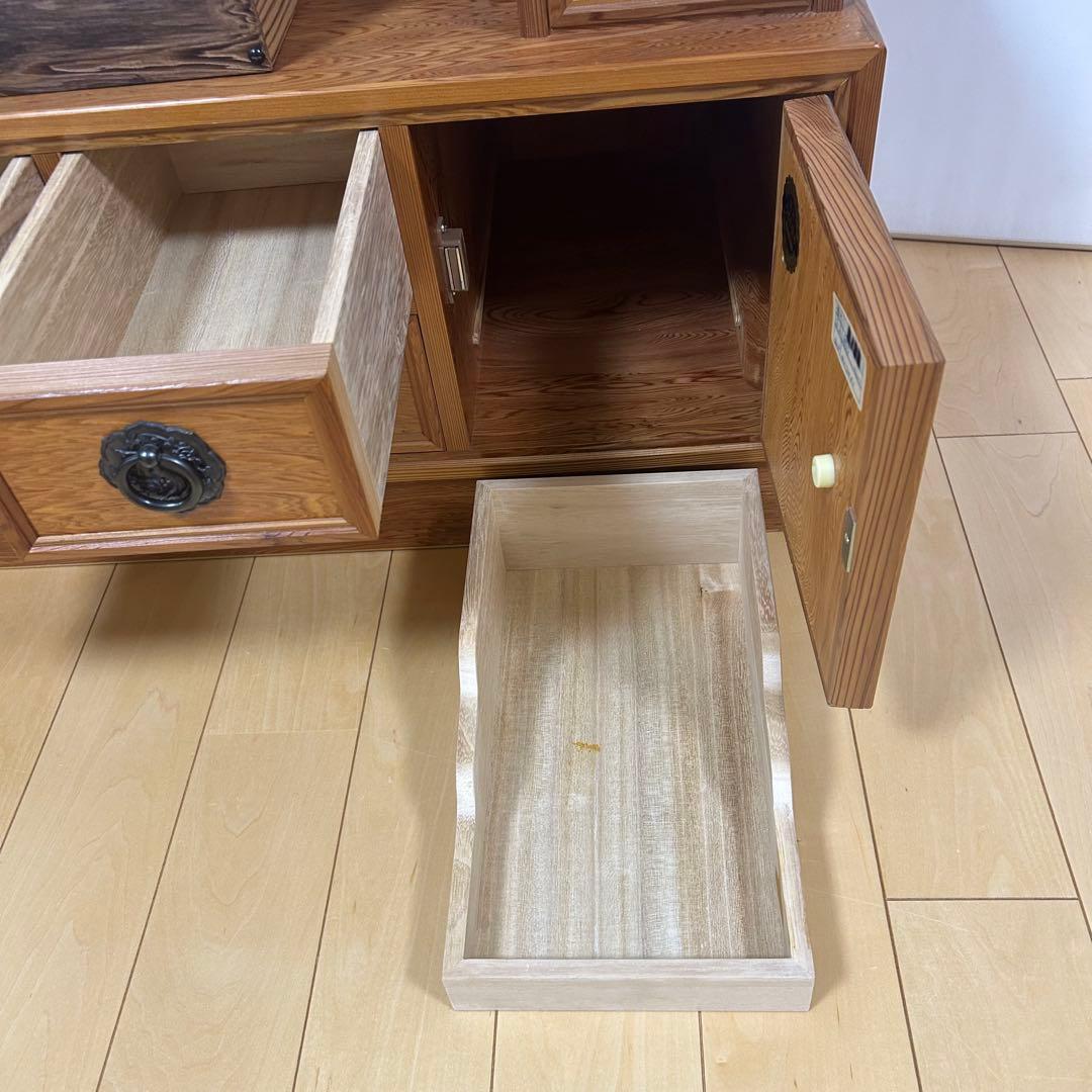 屋久杉　化粧台　希少　ミエミラー　鹿児島屋久杉　ドレッサー　世界遺産　箪笥レトロ