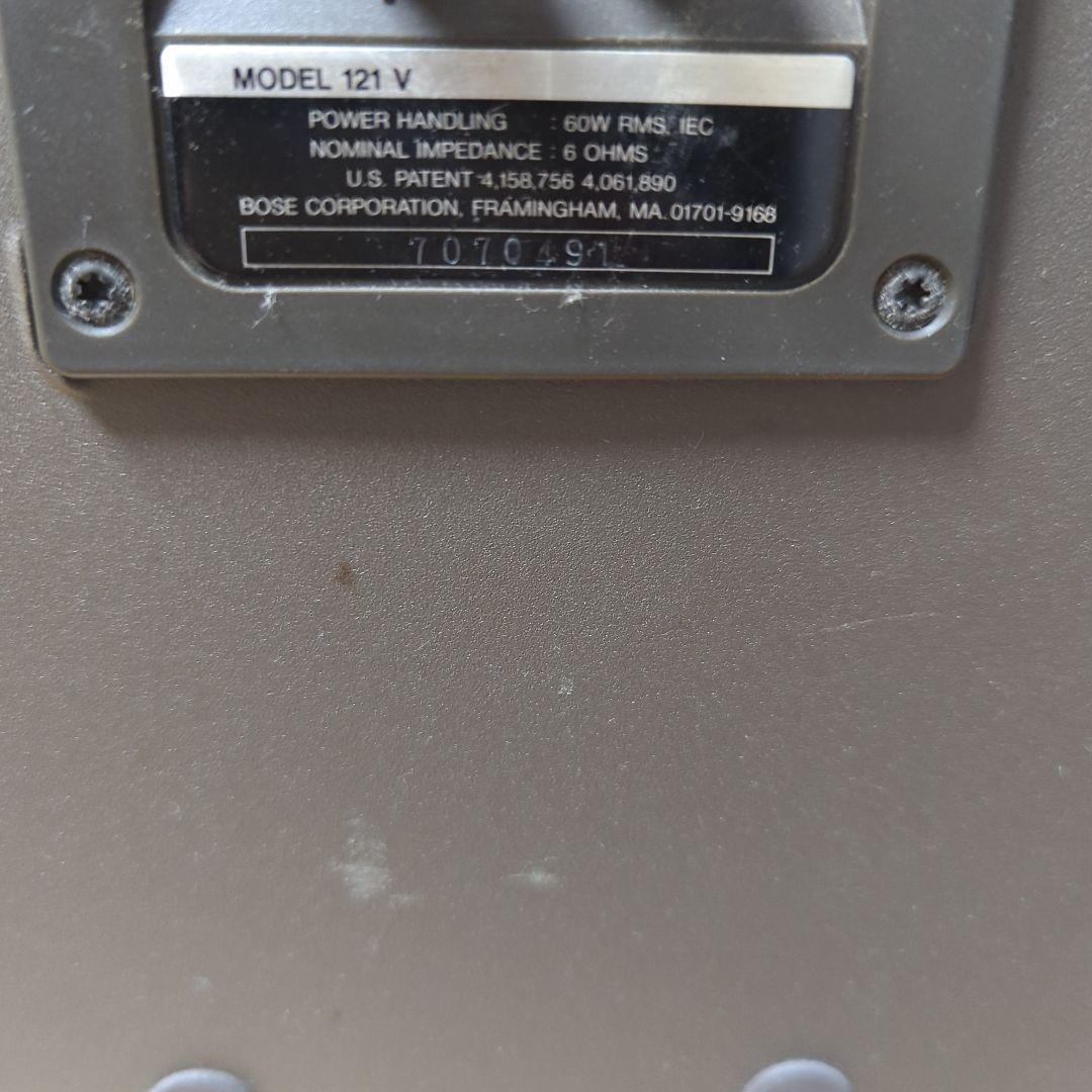 BOSE ブラウン スピーカー　MODEL 121V 2本