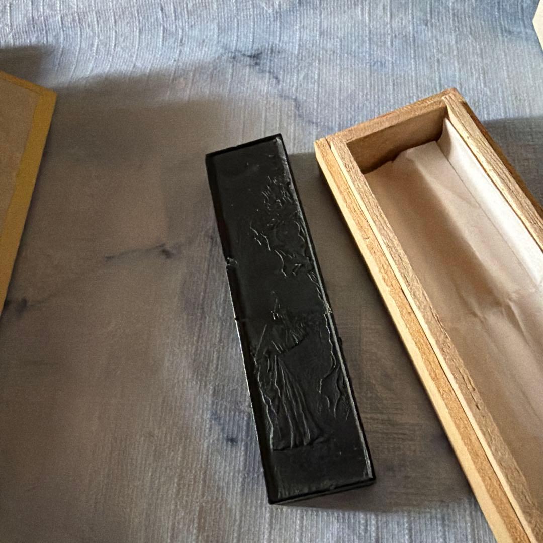 墨　唐墨　中国　鉄斎　書画　習字　硯