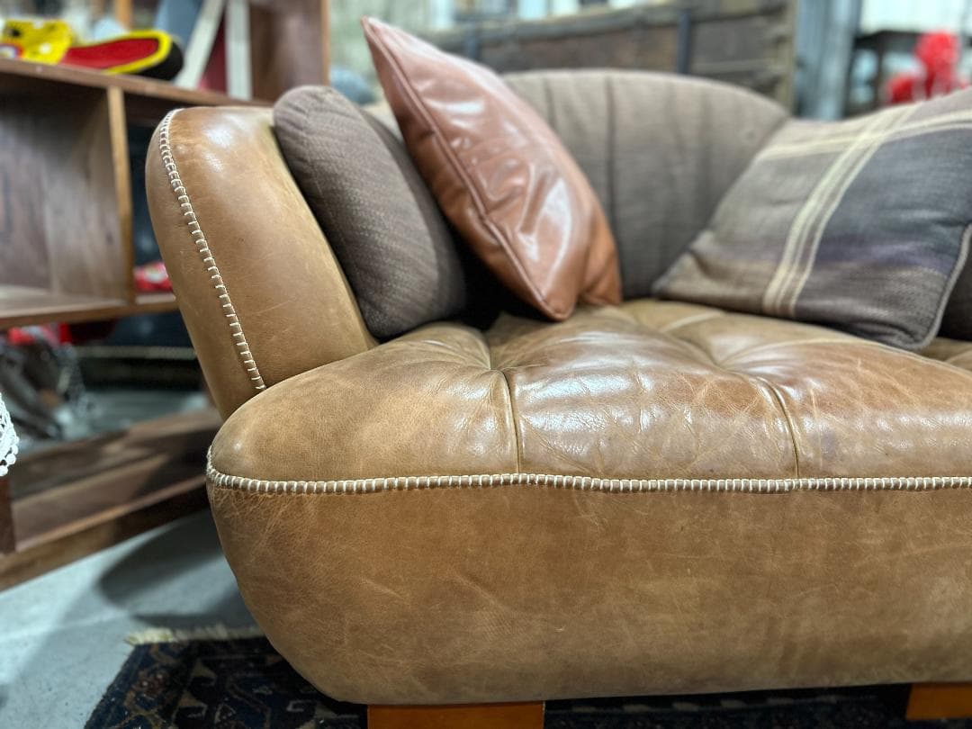 クラッシュゲート｜tabu｜オピアム / opium｜1Pレザーソファ｜シングル