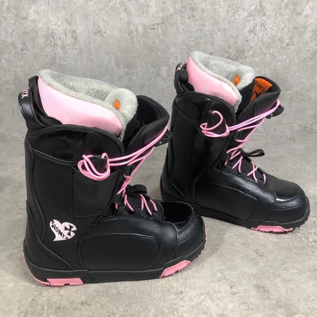 美品 SIONYX サイオニクス スノーボード ブーツ 25.0cm ブラック