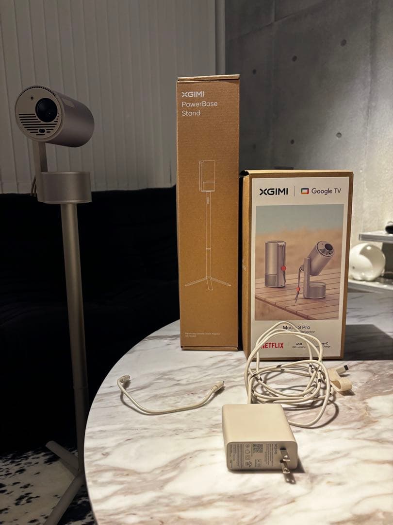 【美品・初期化済】XGIMI MoGo 3 Pro＋バッテリー付スタンドセット