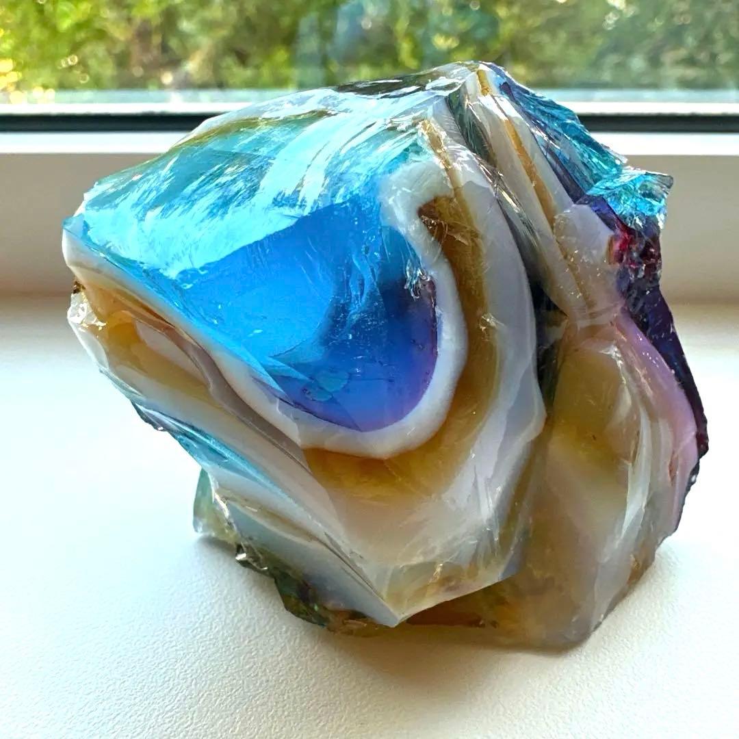 アンダラクリスタル　シエラネバダ　マルチカラー132.6g レア　Andara