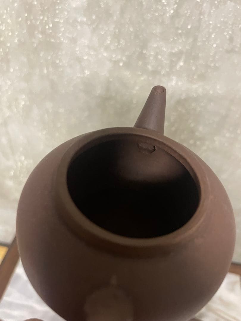 急須　紫砂　中国　古玩　宜興　赤泥　曷明昌　古美術　骨董