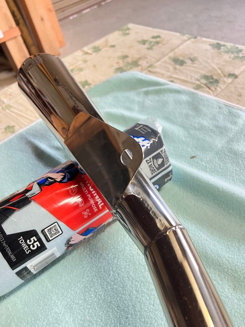 SR400 ペイトンプレイス メガホンアップマフラー