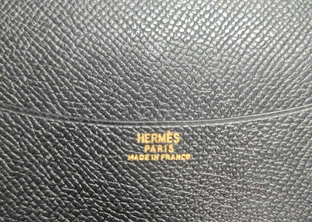 【HERMES】アジェンダGM 手帳ケース ブラック