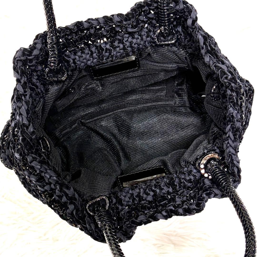 【美品】ANTEPRIMA アンテプリマ チェーンショルダー ブラック　2WAY