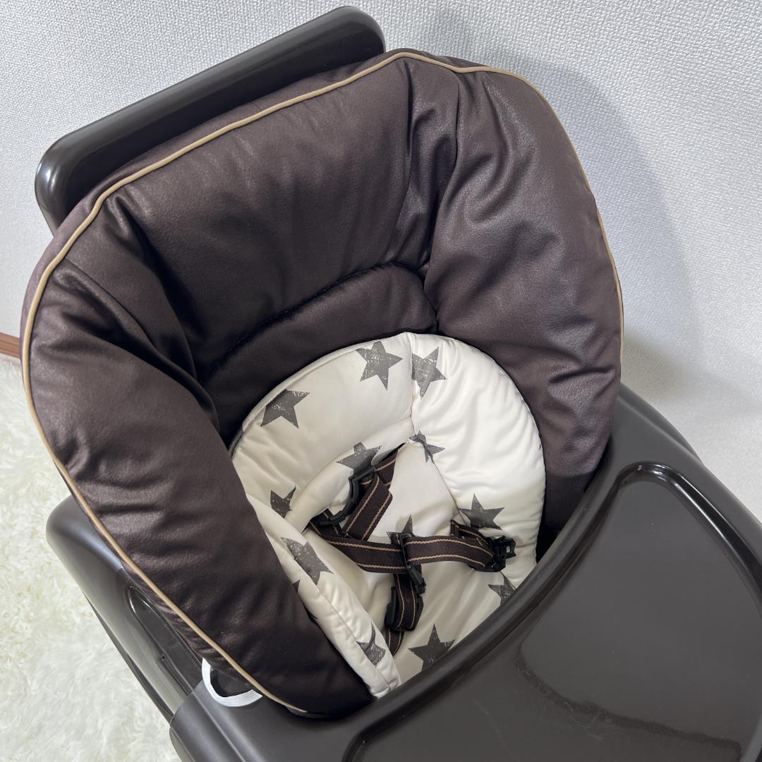 コンビ ネムリラ4キャスAT ハイローチェア ベージュ 電動スウィング