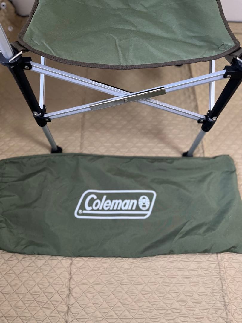 コールマン(Coleman) ツーウェイキャプテンチェア　2脚セット（赤・緑）