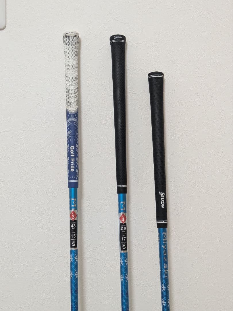 SRIXONフェアウェイウッド+ユーティリティクラブの３本セット