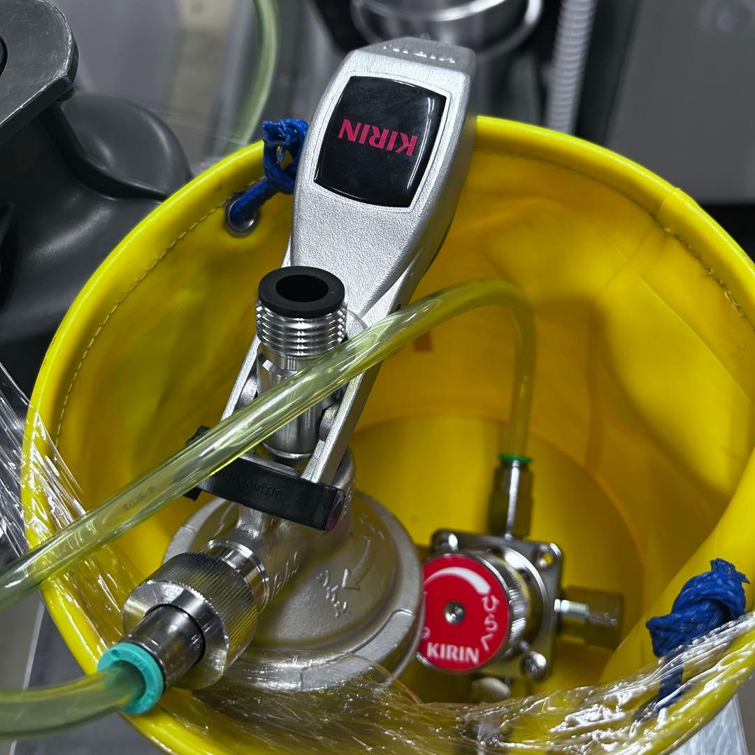 6441【程度良好】ニットク 1口 ビールサーバー BSE-20 減圧弁付