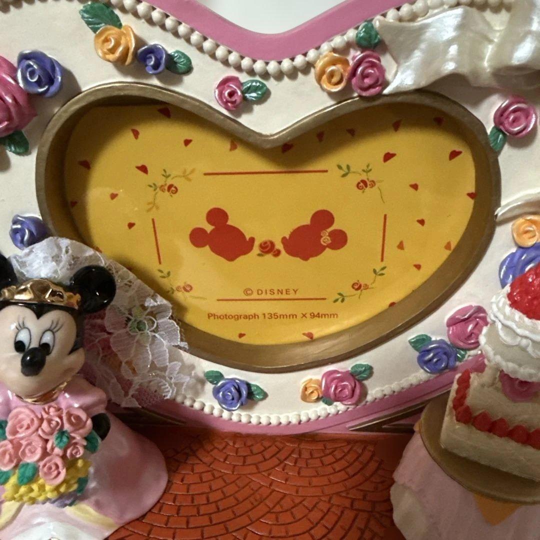 【希少】ディズニー　結婚式フォトフレーム　ウエディングフォト　ミッキー　ミニー