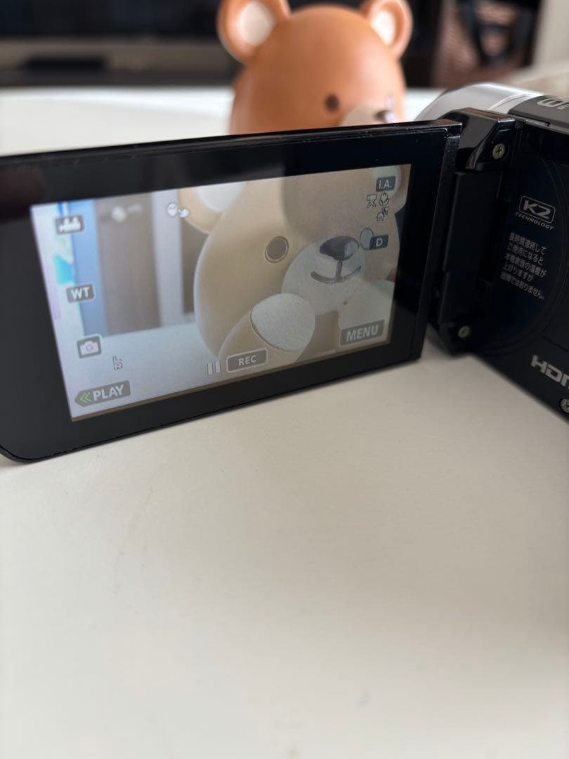 美品！JVCケンウッド Everio GZ-F117-B 動作品　期間限定価格！