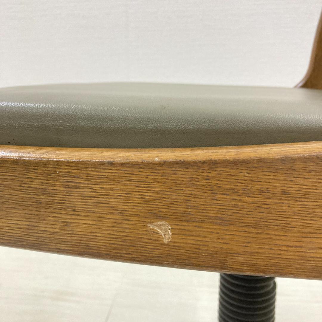 浜本工芸　デスクチェア　ワークチェア　昇降　椅子　キャスター付き