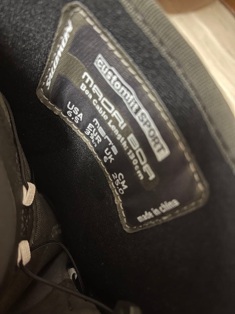 SALOMON MAORI BOA スノーボードブーツ BOAシステム 25cm