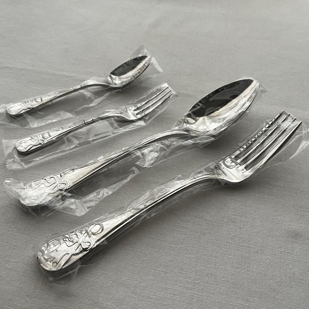 クリスチャン ディオール 18-18ステンレス カトラリー フォーク スプーン