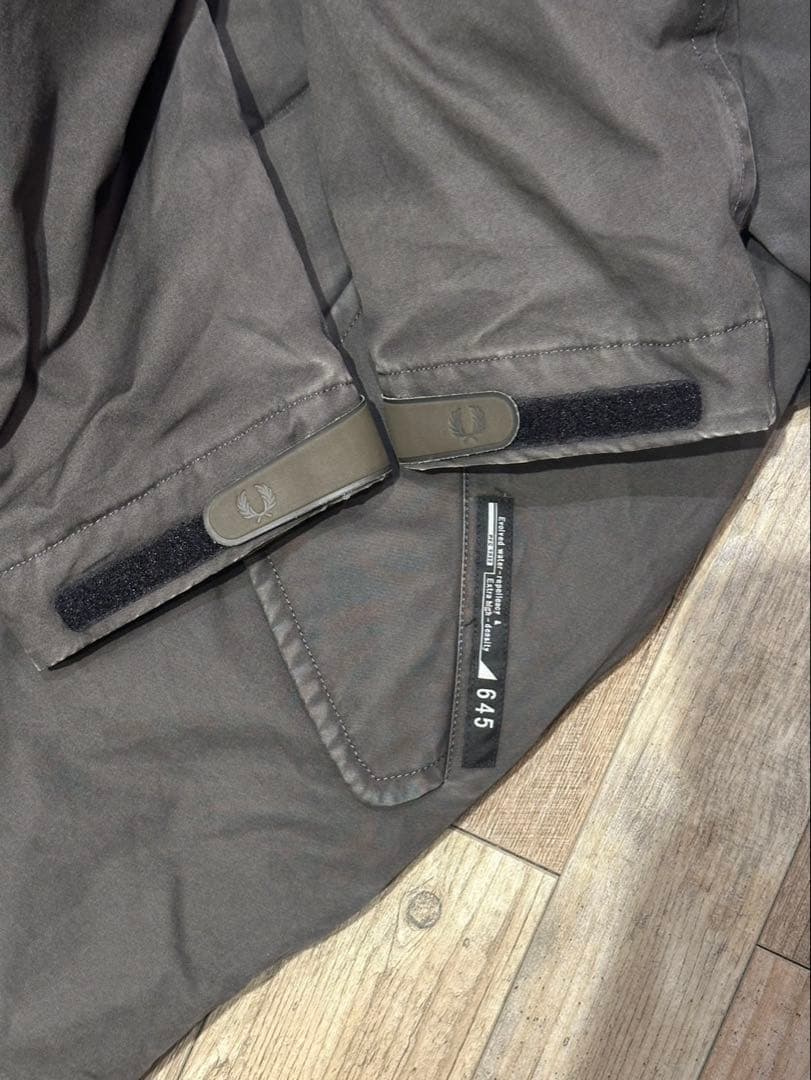 FRED PERRY ダウン ジャケット モッズ コート