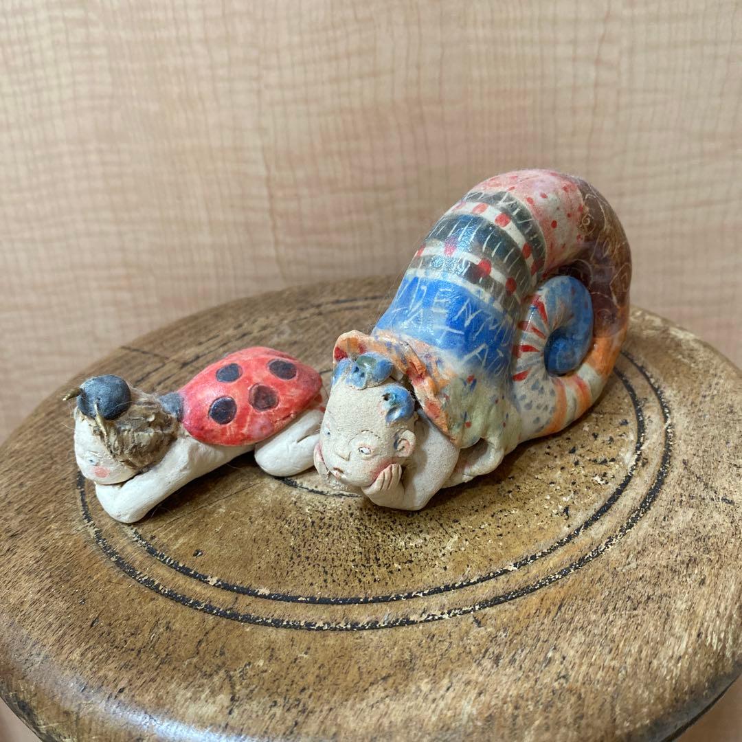 作家　陶芸　土人形　人形　置物