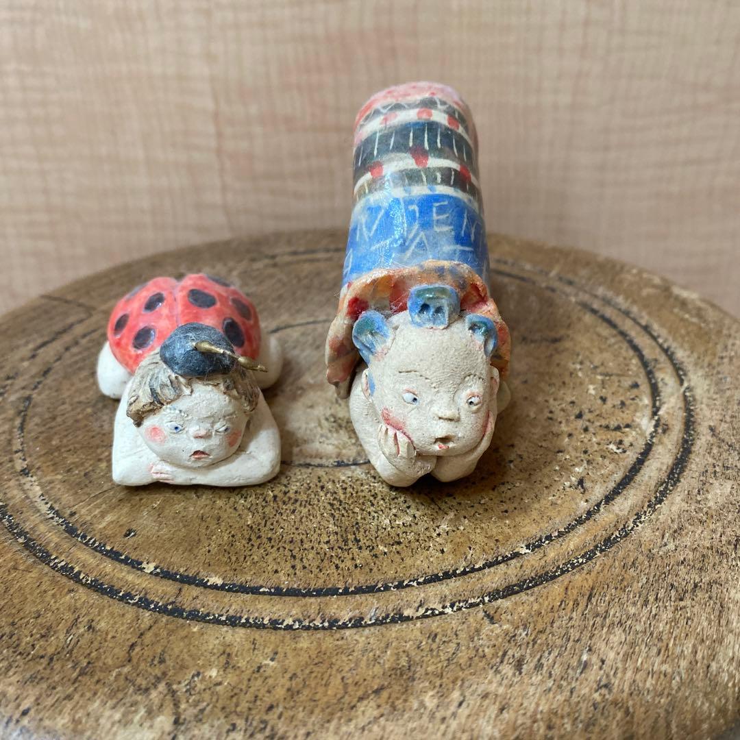 作家　陶芸　土人形　人形　置物