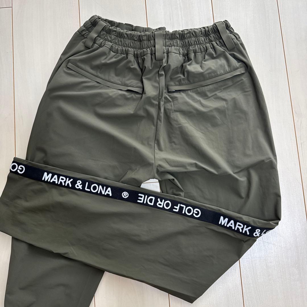 MARK & LONA ゴルフパンツ オリーブグリーン