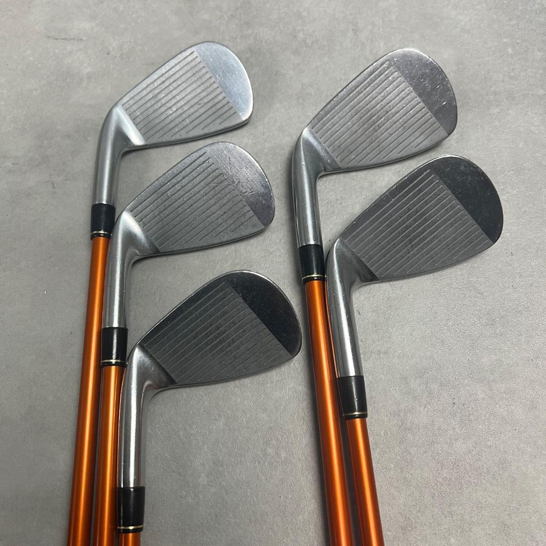 ロマロ　RomaRo Ray CX-FORGED　メンズゴルフアイアン5本　右
