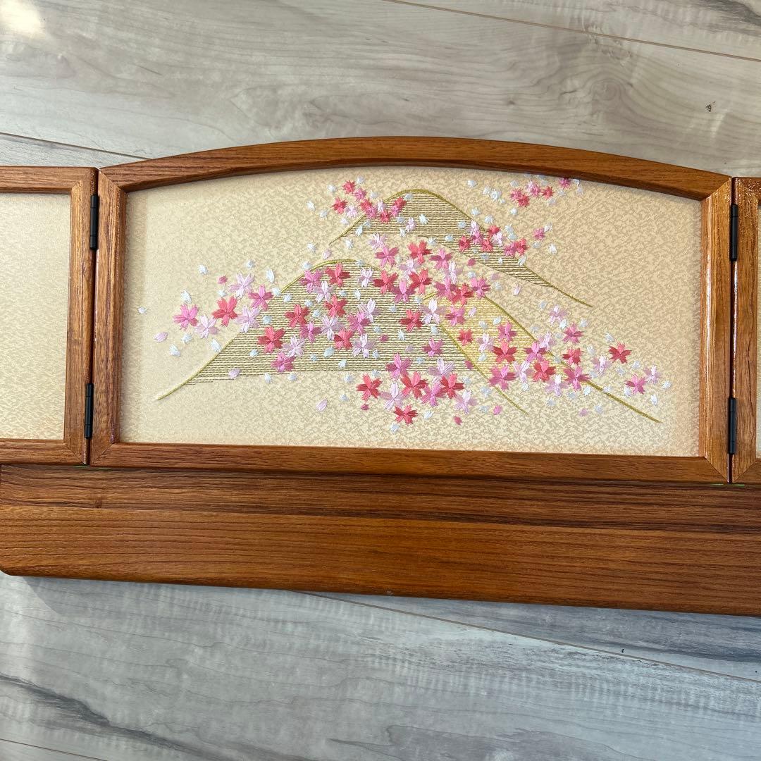 【まろん】 雛人形三段飾り一式　名入れオルゴール　お供え台 説明書付き