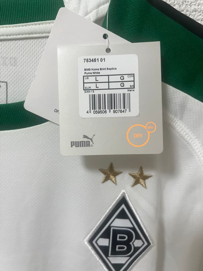 新品・未使用　ボルシア・メンヒェングラートバッハ Puma Lサイズ　ノイハウス