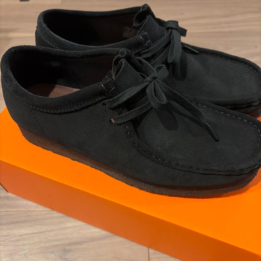 Clarks Wallabee クラークス ワラビー ブラック 美品 ほぼ未使用