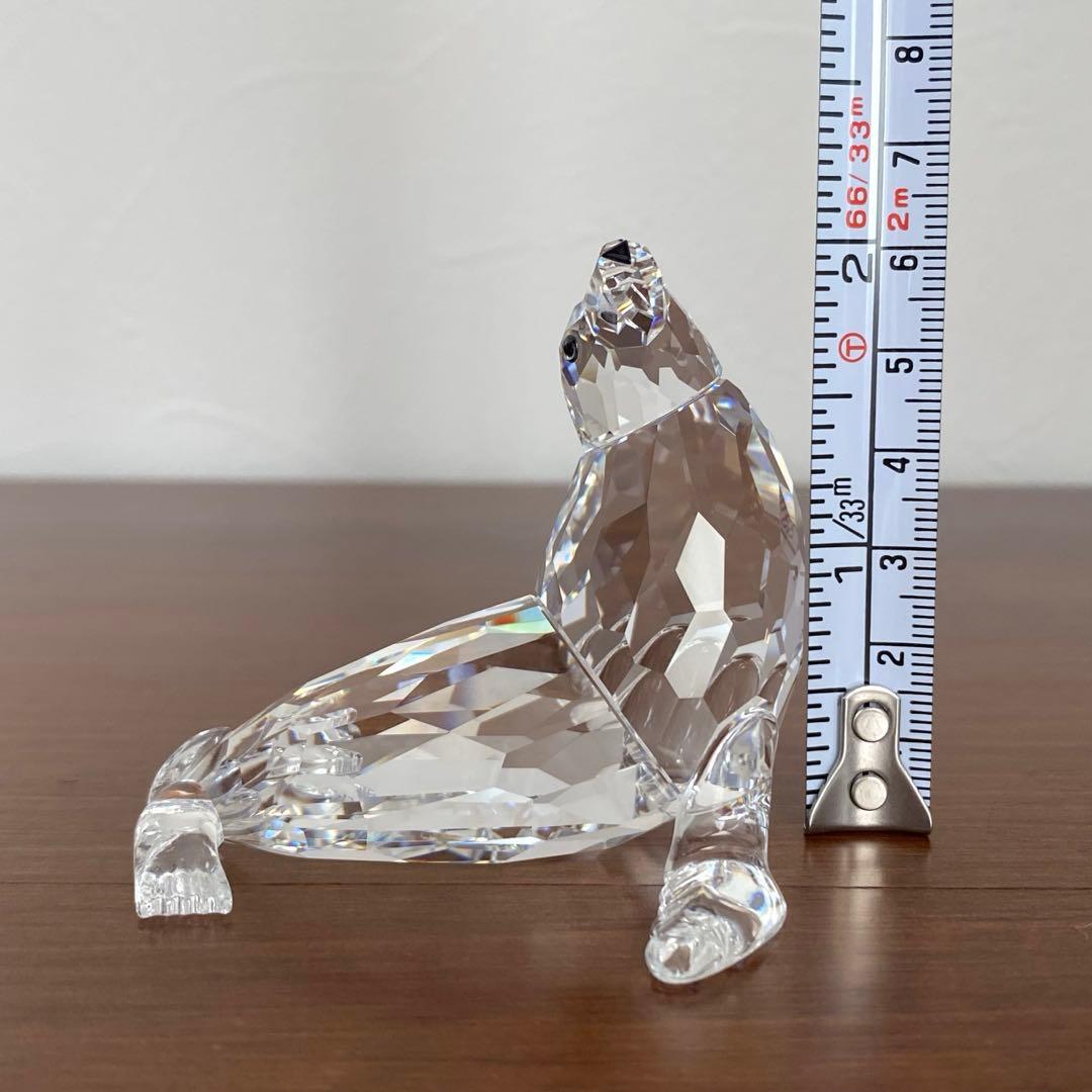 SWAROVSKI スワロフスキー クリスタル アシカ 置物