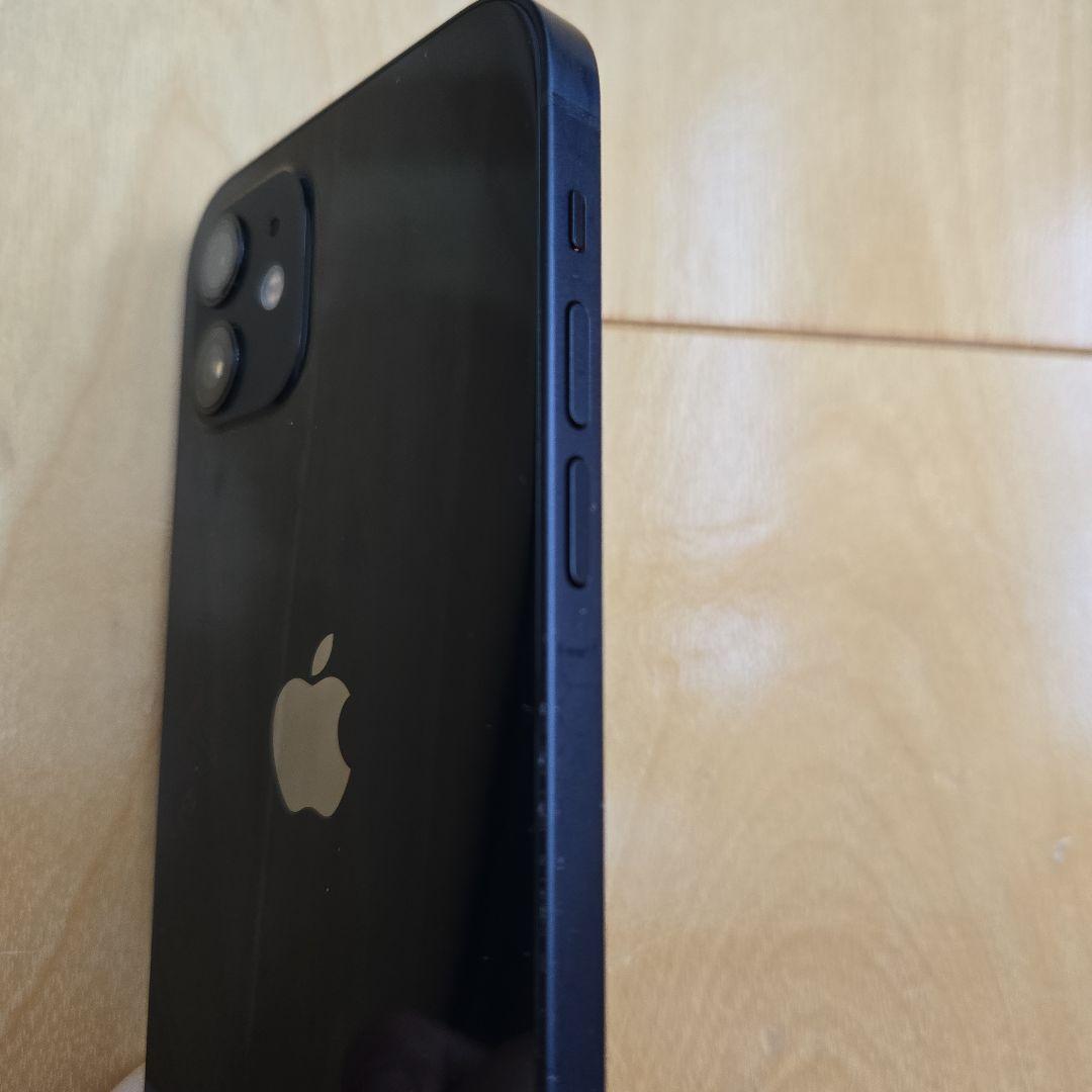 iPhone 12 ブラック 本体64GB 美品【iFaceケース付き】