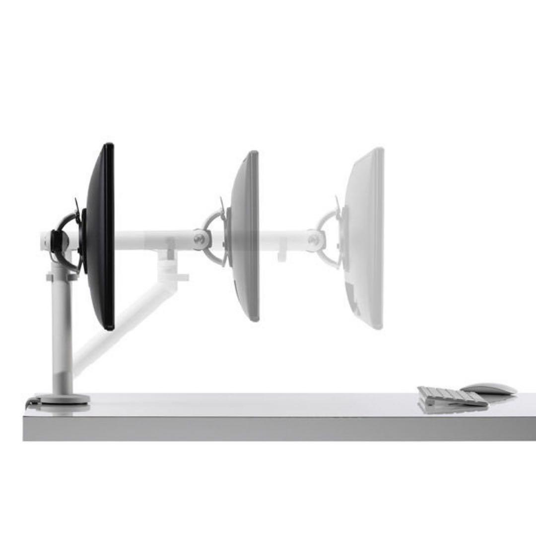 CBS Flo モニターアーム (Herman Miller) 新品未使用 白色