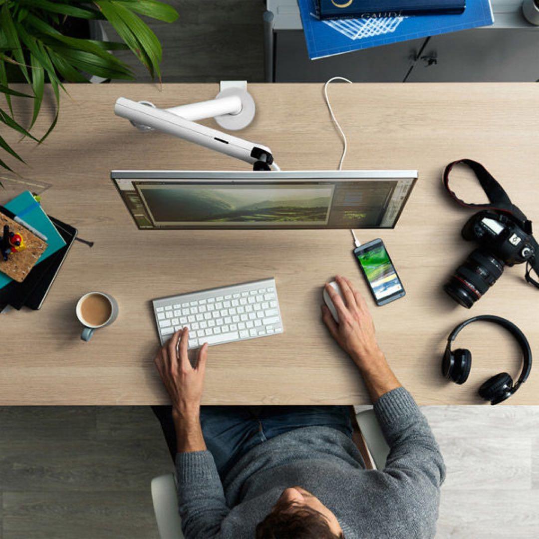 CBS Flo モニターアーム (Herman Miller) 新品未使用 白色