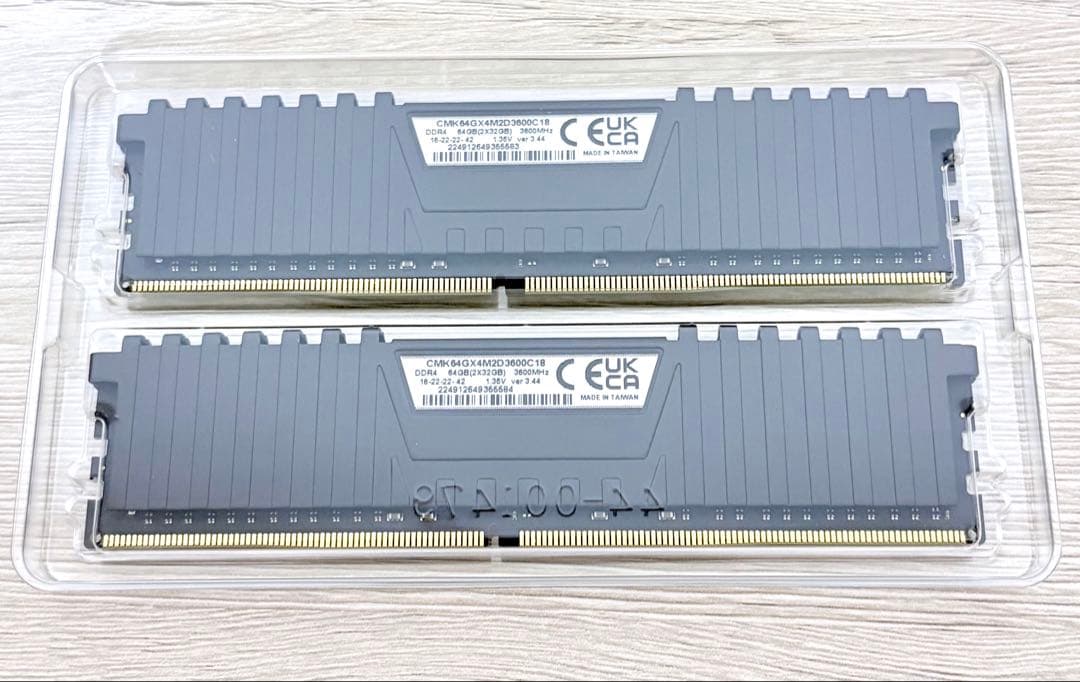 CORSAIR DDR4-3600MHz 64GB 32GB×2枚