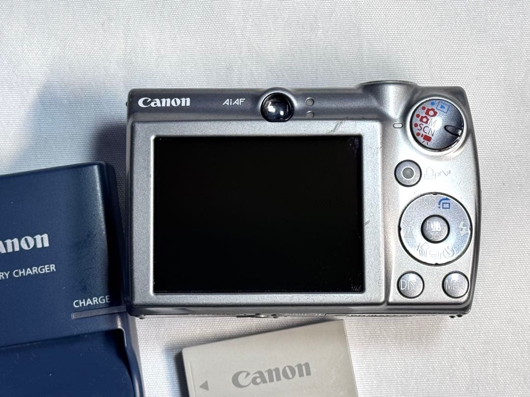 キヤノン Canon IXY DIGITAL 900 IS 通電確認