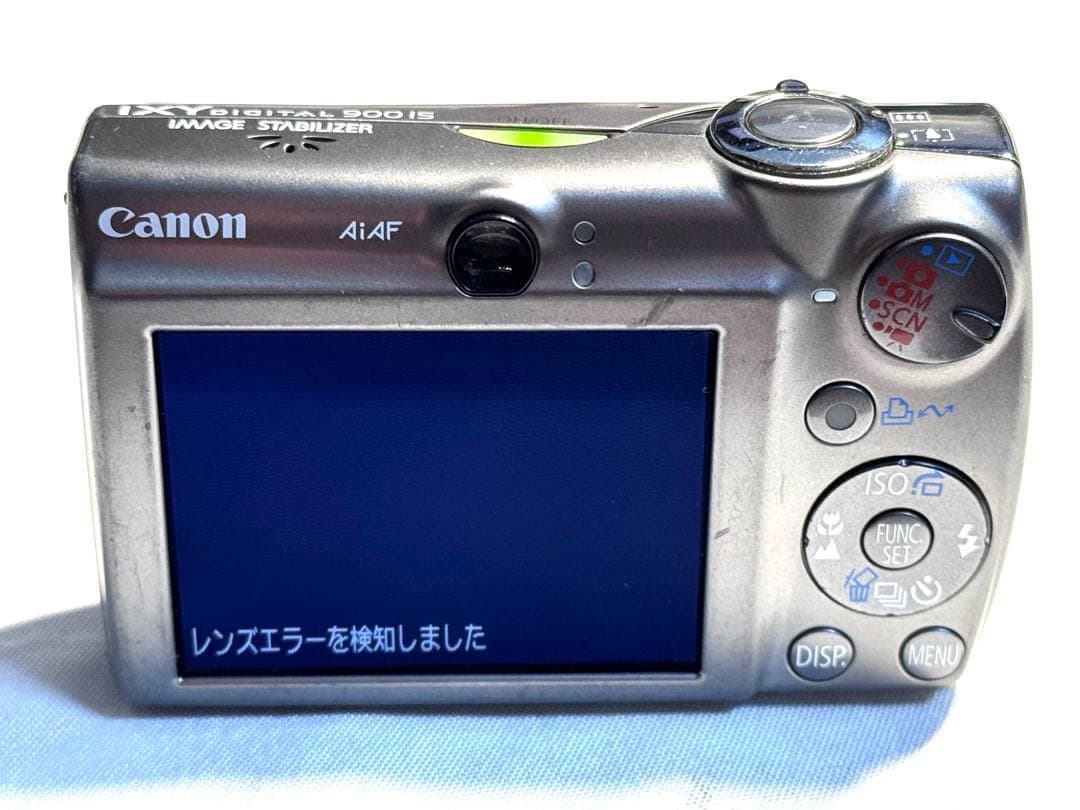 キヤノン Canon IXY DIGITAL 900 IS 通電確認