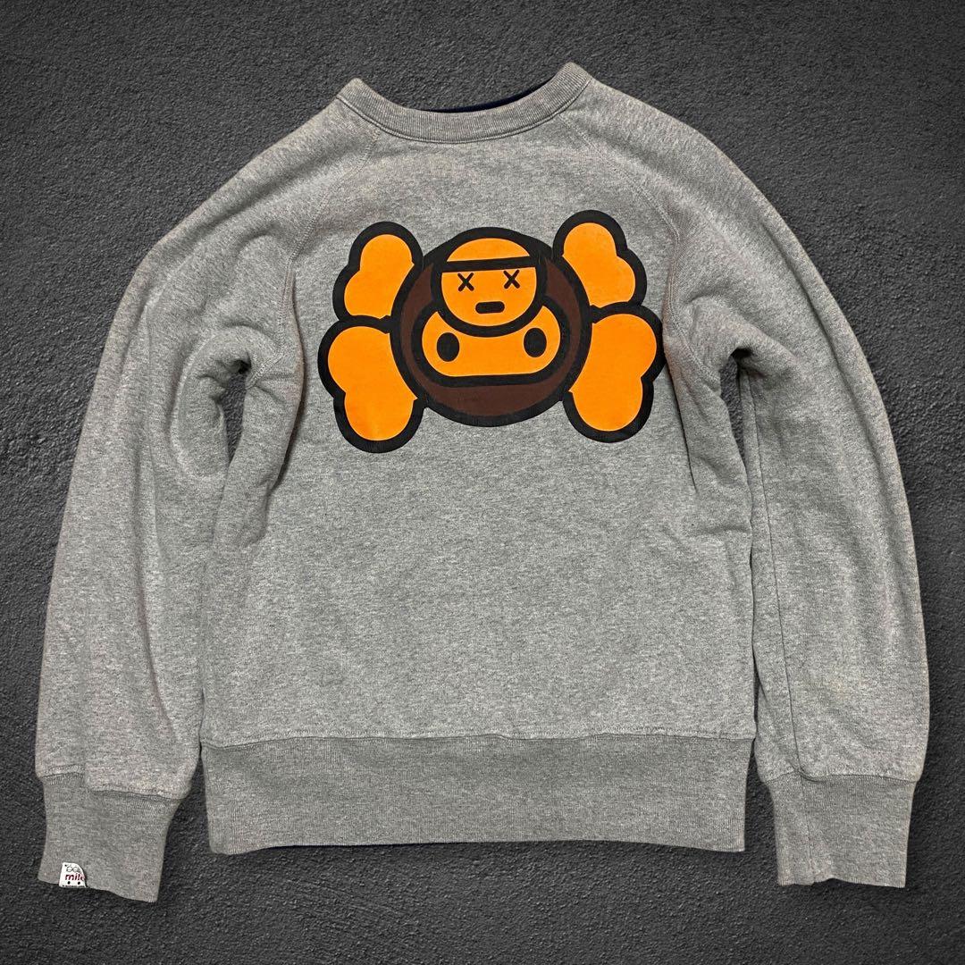 APE MILO KAWS リバーシブル スウェット トレーナー NIGO